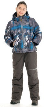 Куртка Маугли Мегаполис (таслан добби, синий) детский 