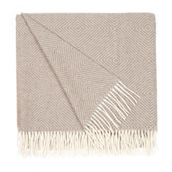 Плед «Тренто», бежевый 140х200 см