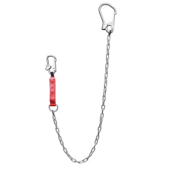 Строп цепной "ВОСТОК" с двумя карабинами (1 стандартный + 1 большой) и амортизатором тип аГ (1,5м)