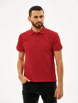 Рубашка-поло красная