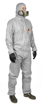 Комбинезон защитный одноразовый JPCFBX01, плотность 65 г/м², серый, Jeta Safety