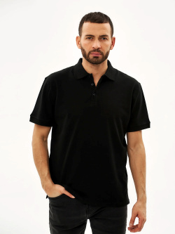 Рубашка-поло черная