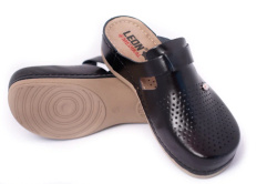 Сабо LEON ортопедические женские MED900B, черные