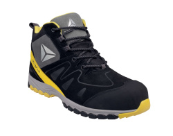 Ботинки спорт.дизайна MANHATTAN S3 SRC нат.кожа черные КП DeltaPlus MANHAS3NJ