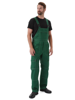 Полукомбинезон мужской "Дрегер" т-зеленый