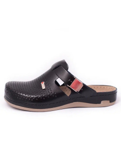 Сабо LEON ортопедические женские MED950B, черные