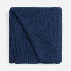 Плед Termoment, синий меланж 110х170 см