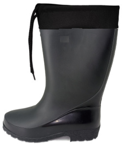 Сапоги ПВХ - Лайт мужские, с надставкой, черные