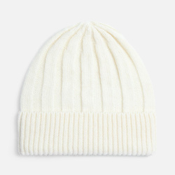 Шапка Bellish, белая (ванильная)
