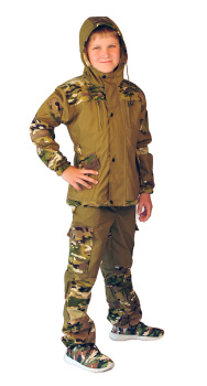 Костюм детский "Горка-5" летний палатка 235 г/м2  хаки 100% хлопок/тк.Грета РАСПРОДАЖА 20%