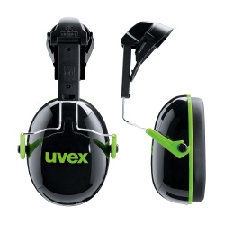 Наушники с креплением на каску K1H (UVEX) SNR 27 дБ (2600201)