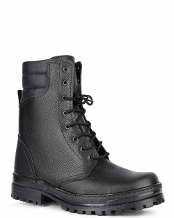 Ботинки с высоким берцем Армия хром черные РАСПРОДАЖА