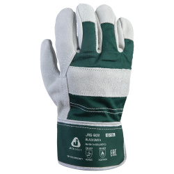 Перчатки комбинированные спилковые JRG8011 BLACKSMITH Jeta Safety