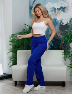 Брюки SVforma женские васильковые