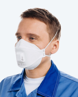 Респиратор с клапаном выдоха RK 5011 (РК) FFP1 NR D (аналог 3М 9312)