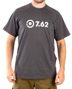 Футболка 7.62 Logo T-Shirt (Лого) (хлопок, серый) 7TS-01GR 