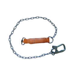Строп цепной "ОкаПром" с карабином и амортизатором тип аГ (цепь, КТ1,Кс)