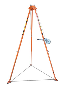 Штатив - тренога (трипод) с лебедкой "ЭВЕРЕСТ+" (ОКАПРОМ) (20 метров)