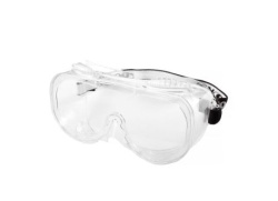 Очки закрытые герм. РОСОМЗ ЗН4 ЭТАЛОН start StrongGlass™ (2C-1,2 PC) прозр (20440/1)