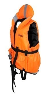 Жилет спасательный "Ifrit-90" оранжевый (оксфорд 240D) ЖС-404