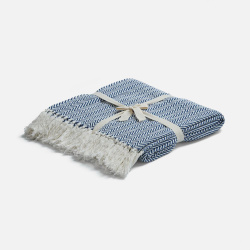 Плед Landour, синий 130x160 см