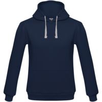 Толстовка с капюшоном Unit Kirenga Heavy, темно-синяя