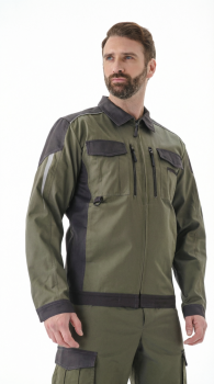 Костюм "АНКОР" куртка/брюки, цвет: ХАКИ/ГРАФИТ