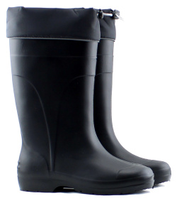 Сапоги ЭВА Д503 НУ СЕЛЕНА FORVARD (ДАРИНА) женские, с надставкой, утепл. (вкл.чул), черные (-15°С)