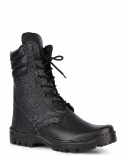 Ботинки с высоким берцем "Ратник-Зима" на иск. меху, подошва резина