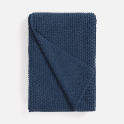 Плед Serenita, синий (джинс) 110х170 см