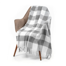 Плед London, серый 140х200 см