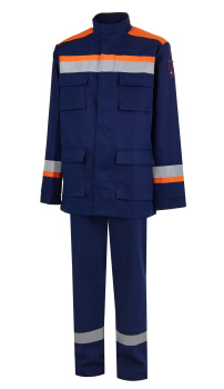 Костюм летний "ЭНЕРГИЯ", тип А (13,2 кал/см2), термостойкий для защиты от термических рисков эл.дуги