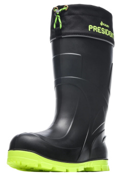 Сапоги ЭВА/ПУ 951-65/1 PW КП PRESIDENT (SPECI.ALL) комп. подн, шипы, утепленные, чер/зел(- 65°C)