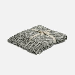 Плед Saltoro, темно-серый 130x160 см