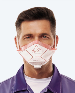 Респиратор с клапаном выдоха RK 6731 (РК) FFP3 NR D (радиоактивные и канцерогенные аэрозоли)