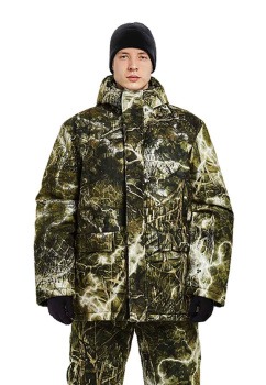Костюм зимний "СКАНДИН" куртка/полукомб. цвет: кмф 587-3, ткань: Алова
