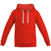 Толстовка с капюшоном детская Kirenga Kids, красная Толстовка с капюшоном детская Kirenga Kids, красная