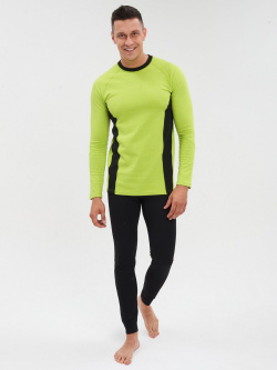 Комплект белья мужского СН (лонгслив, кальсоны) SPORT Лайм Комплект белья мужского СН (лонгслив, кальсоны) SPORT Лайм