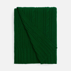 Плед Remitti, глубокий зеленый 110x170 см