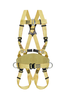 Страховочно-удерживающая привязь "ОкаПром" УСП-2Ж4 (Ог, ФАСТ) (огнеупорная)