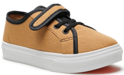 Кеды 2263 (ДЮНА) детские, коричневые (ассорт. короб - 12 пар)