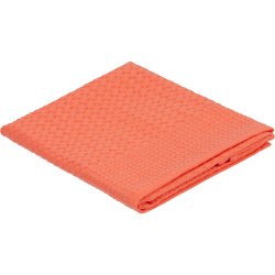 Полотенце вафельное «Деметра», малое, оранжевое (грейпфрут) 40х60 см