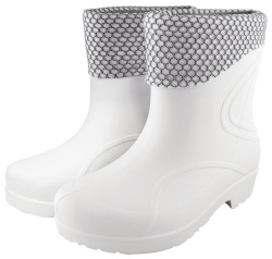 Полусапоги  ЭВА ВИКТОРИЯ (ЖАНЕТТ) женские, утепленные (флис), белые