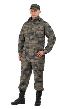 Костюм мужской "Капрал" куртка/брюки , цвет: кмф "УЛИЦА" , ткань: Твилл Пич