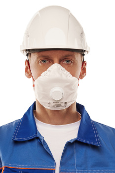 Респиратор с клапаном выдоха АЛИНА-310 (РК) FFP3 NR D (аналог 3М 8132)