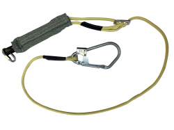 Строп канатный регулируемый с аморт. "ОкаПром" и карабином тип аВрег (Ог, КА3, Кс) (огнеупорный)