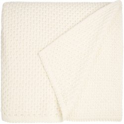 Плед Serenita, молочно-белый 110х170 см