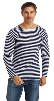 ТЕЛЬНЯШКА ДЛИННЫЙ РУКАВ, Т-СИНЯЯ - ВМФ