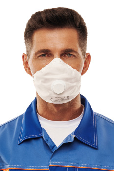 Респиратор с клапаном выдоха АЛИНА-110 (РК) FFP1 NR D (аналог 3М 8112)