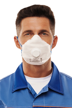Респиратор с клапаном выдоха АЛИНА-210 (РК) FFP2 NR D (аналог 3М 8122)